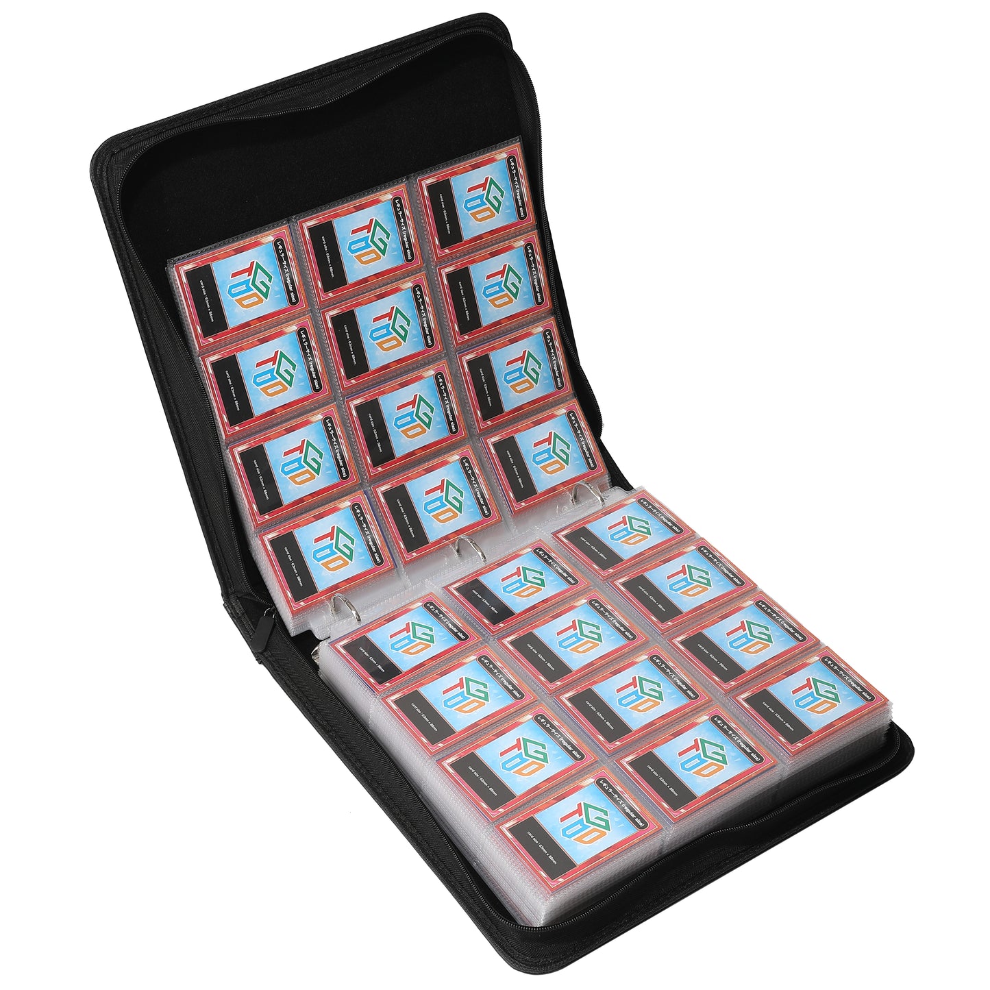 おもちゃの神様 カードファイル GODファイル Gachi1200 12ポケット スリーブに入れた状態のカードを1200枚収納可能