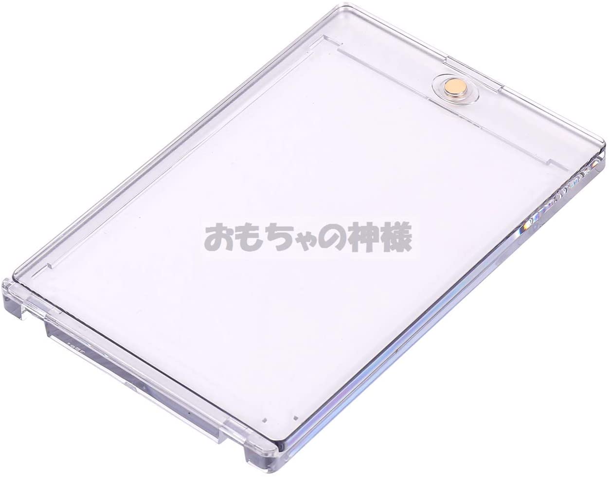おもちゃの神様 マグネットローダー マグネットホルダー カードローダー ３５ＰＴ 厚さ 1mm マグネット式でカードの交換・保管が簡単に行えます。【5個セット】