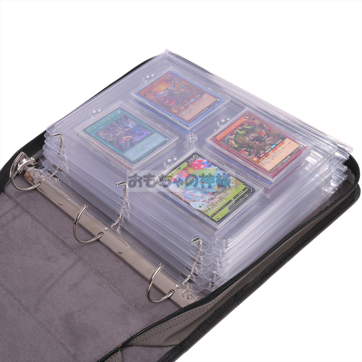 おもちゃの神様 エキシビジョンファイル カードファイル １P4枚 合計２４枚 収納可能